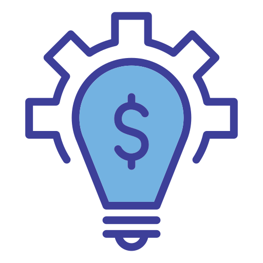 Bulb dollar Generic color lineal-color icon