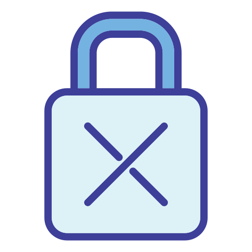 Lock Generic color lineal-color icon