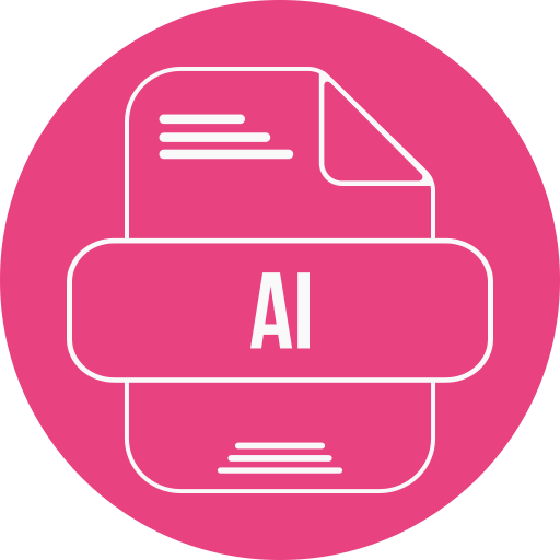 archivo ai Generic color fill icono