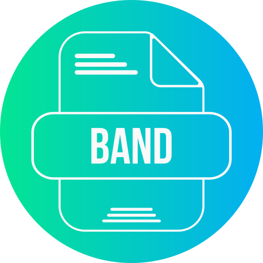Band Generic gradient fill icon