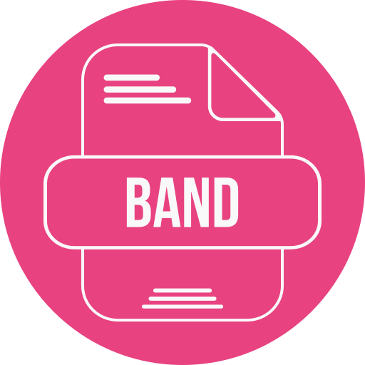 Band Generic color fill icon