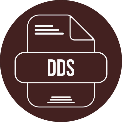ddsファイル Generic color fill icon