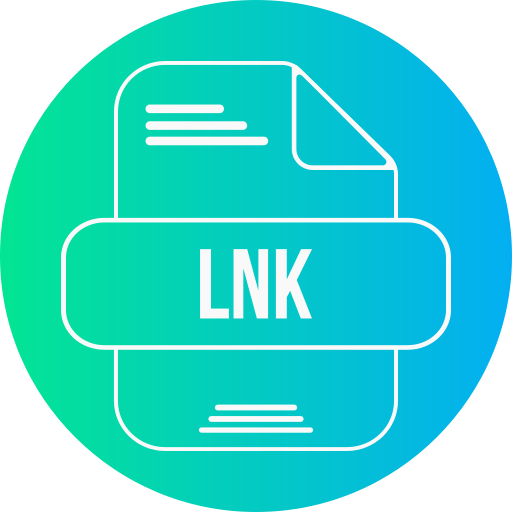 lnk 파일 Generic gradient fill icon