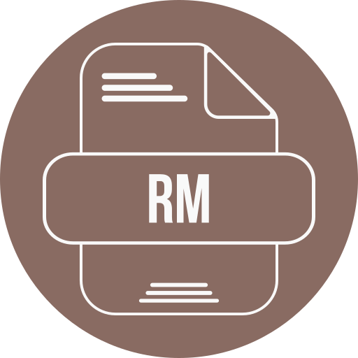 Rm file Generic color fill icon