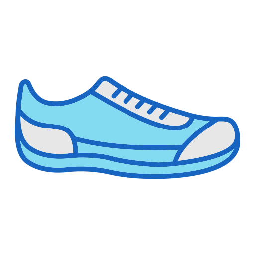 zapatillas de deporte Generic color lineal-color icono
