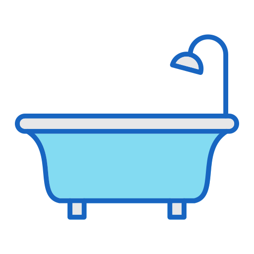 bañera Generic color lineal-color icono