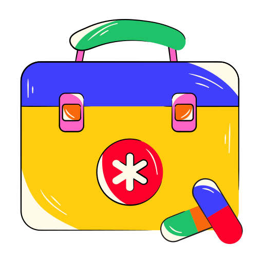 Medical Kit Generic color hand-drawn icon