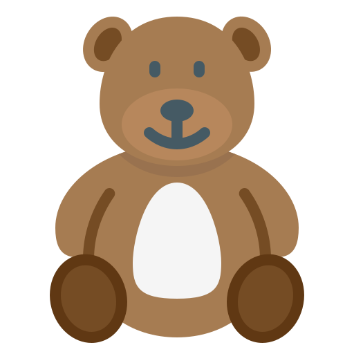 Teddy bear Generic color fill icon