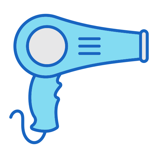 Hair dryer Generic color lineal-color icon
