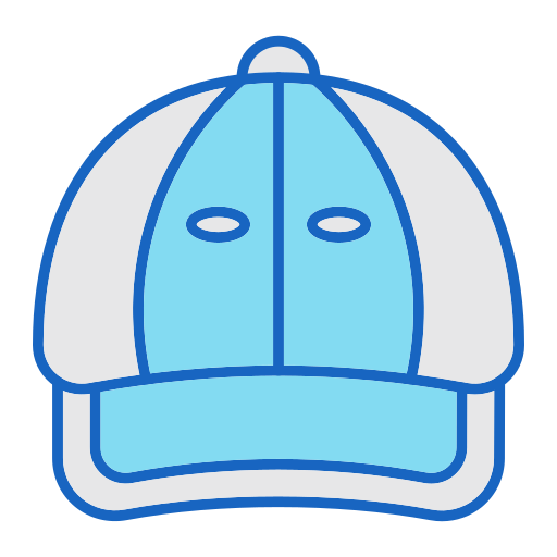 czapka baseballowa Generic color lineal-color ikona
