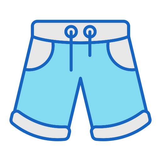 pantalones cortos Generic color lineal-color icono