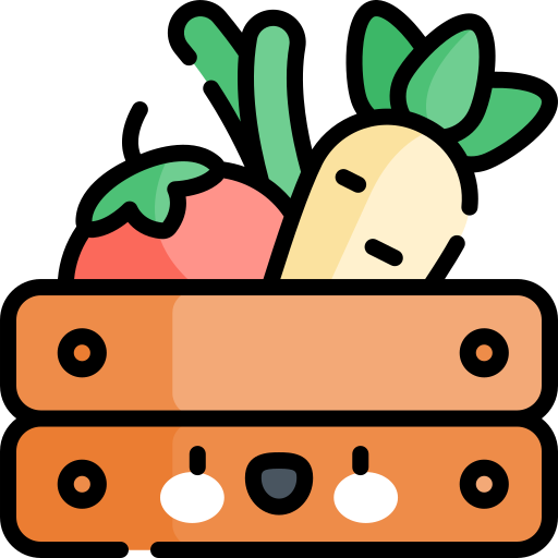 Vegetables Kawaii Lineal color icon