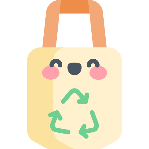 Eco bag Kawaii Flat icon