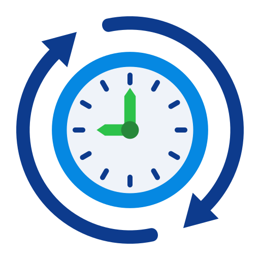 Hours Generic color fill icon