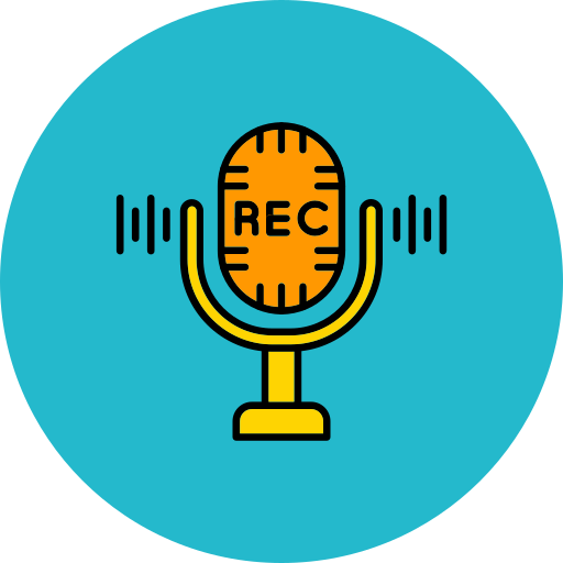 Recording Generic color lineal-color icon