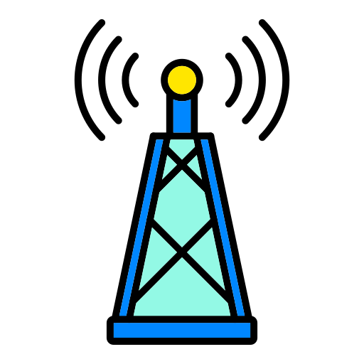 ラジオアンテナ Generic color lineal-color icon