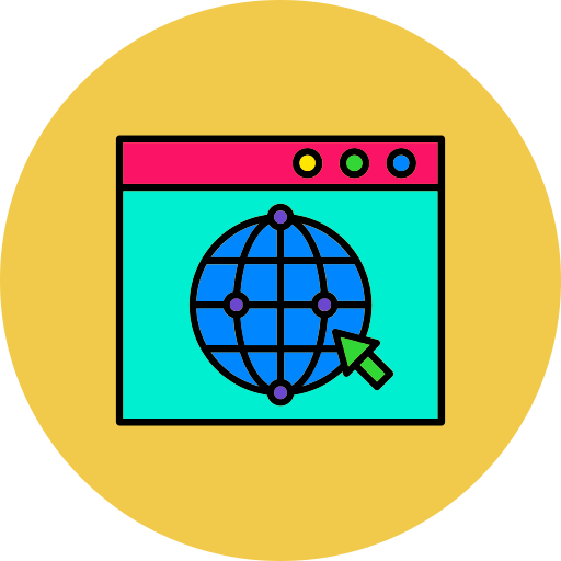 インターネット Generic color lineal-color icon