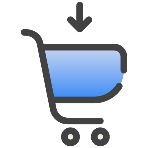 carrito de compras Generic gradient lineal-color icono