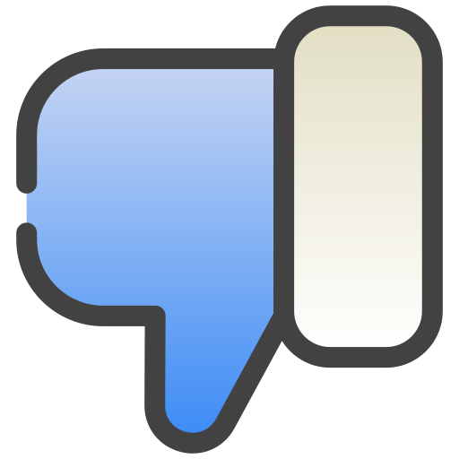 Dislike Generic gradient lineal-color icon