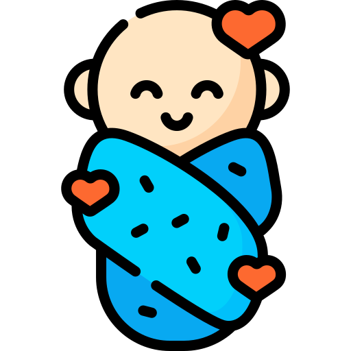 bebé Special Lineal color icono
