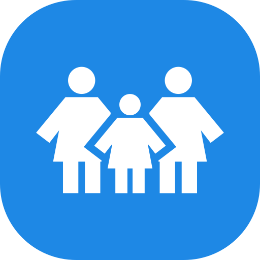 가족 Generic color fill icon