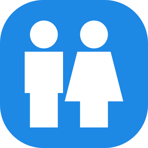 mężczyzna i kobieta Generic color fill ikona