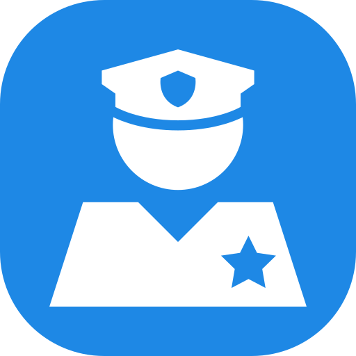 polizei Generic color fill icon