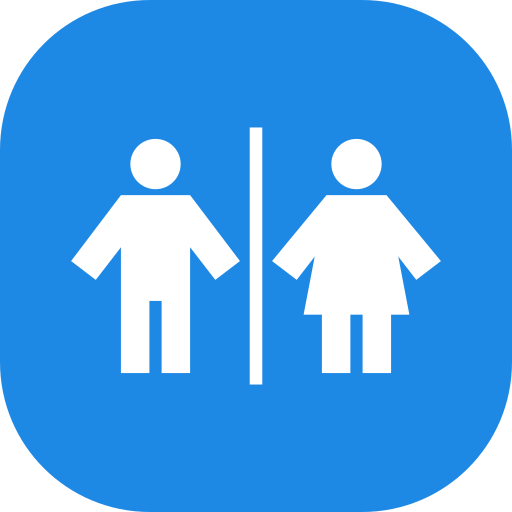 Restroom Generic color fill icon