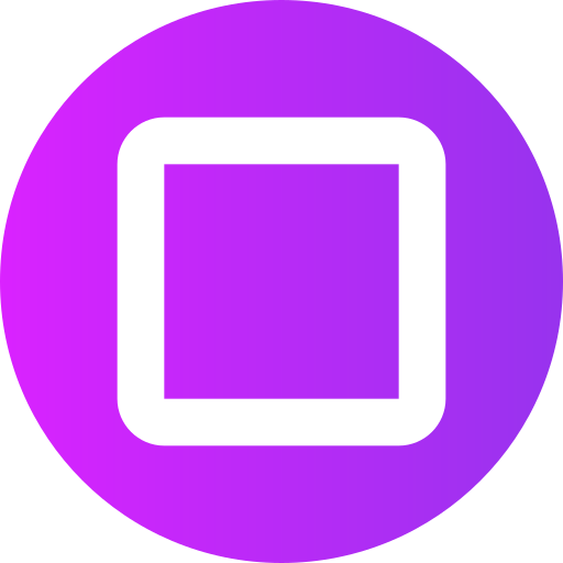 quadrat Generic gradient fill icon