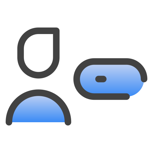 User Generic gradient lineal-color icon