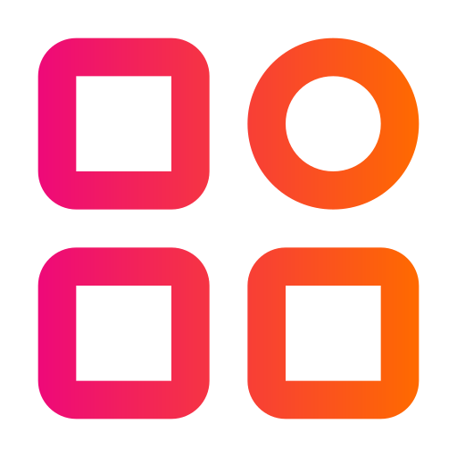 체계 Generic gradient outline icon