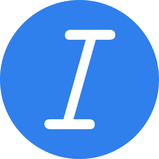 tekst Generic color fill ikona