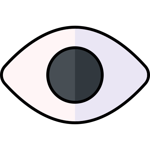 visibilidad Generic color lineal-color icono