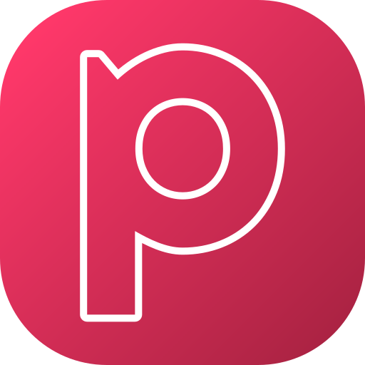 Letter P Generic gradient fill icon