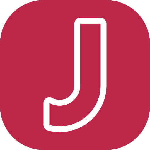 Letter j Generic color fill icon