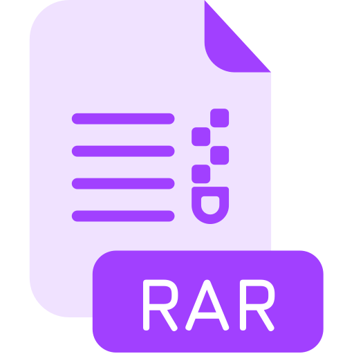 rar Generic color fill Ícone