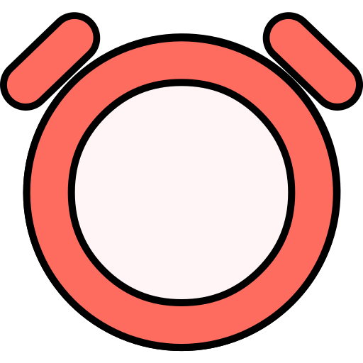 despertador Generic color lineal-color icono