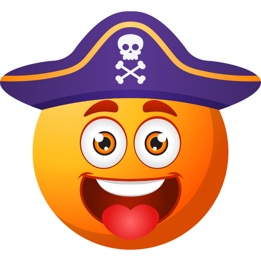 piraat Generic gradient fill icoon