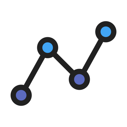 graph Generic color lineal-color icon