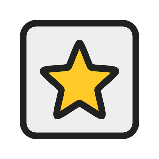 Star Generic color lineal-color icon