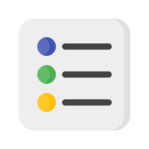 aufführen Generic color fill icon