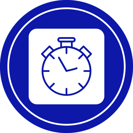 regulator czasowy Generic color fill ikona