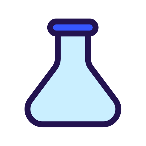 wyposażenie laboratoryjne Generic color lineal-color ikona