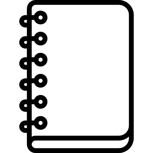 공책 Special Lineal icon