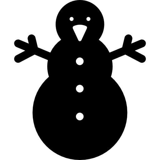 pupazzo di neve  icona