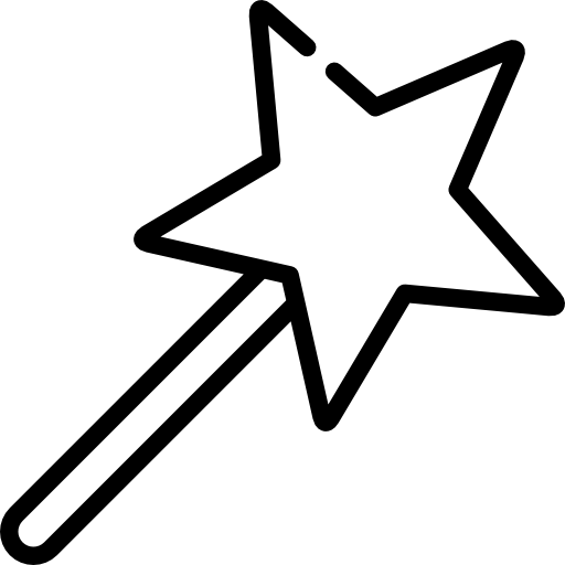 MAgic Wand Special Lineal icon