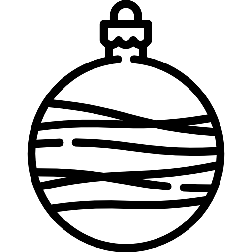 Christmas Ball Special Lineal icon