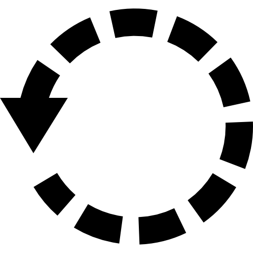 freccia circolare  icona