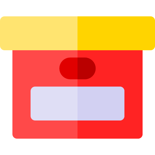 Box Basic Rounded Flat icon