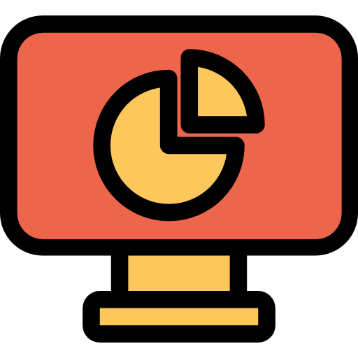 감시 장치 Kiranshastry Lineal Color Orange icon